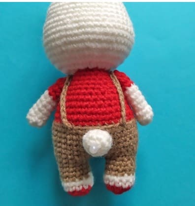 Bunny In Overalls Amigurumi Free PDF Pattern