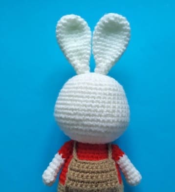 Bunny In Overalls Amigurumi Free PDF Pattern