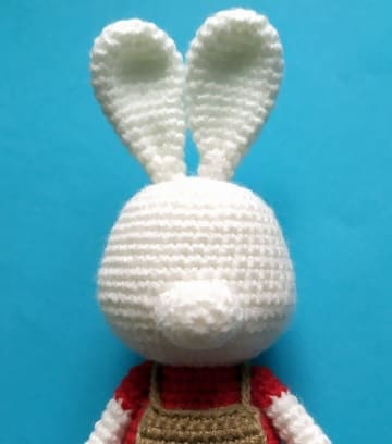 Bunny In Overalls Amigurumi Free PDF Pattern