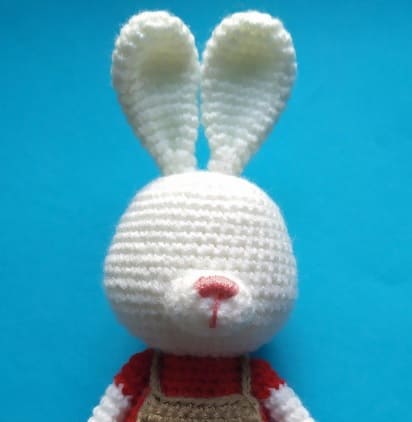 Bunny In Overalls Amigurumi Free PDF Pattern