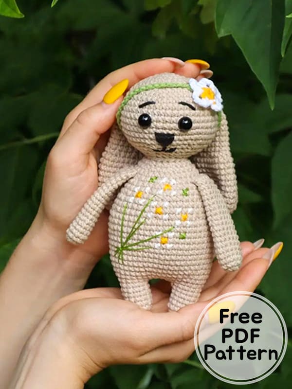 Crochet Bunny Ruth PDF Amigurumi Free Pattern