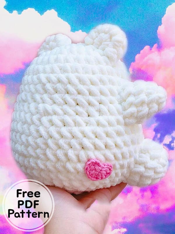 Crochet Chunky Bear Amigurumi Free PDF Pattern