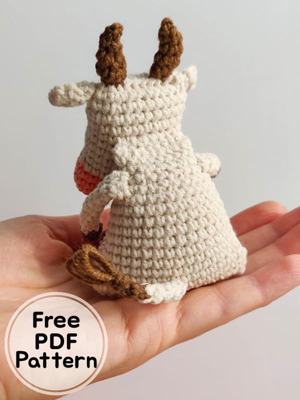 Crochet Cow Amigurumi Free PDF Pattern