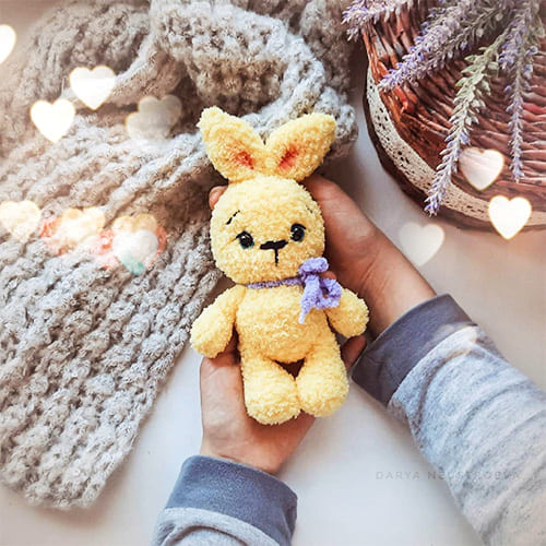 Crochet Cute Bunny Amigurumi Free PDF Pattern