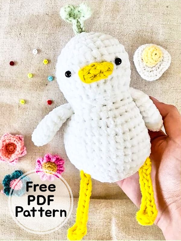 Crochet Duck PDF Amigurumi Free Pattern - Amigurumi Free Crochet PDF ...