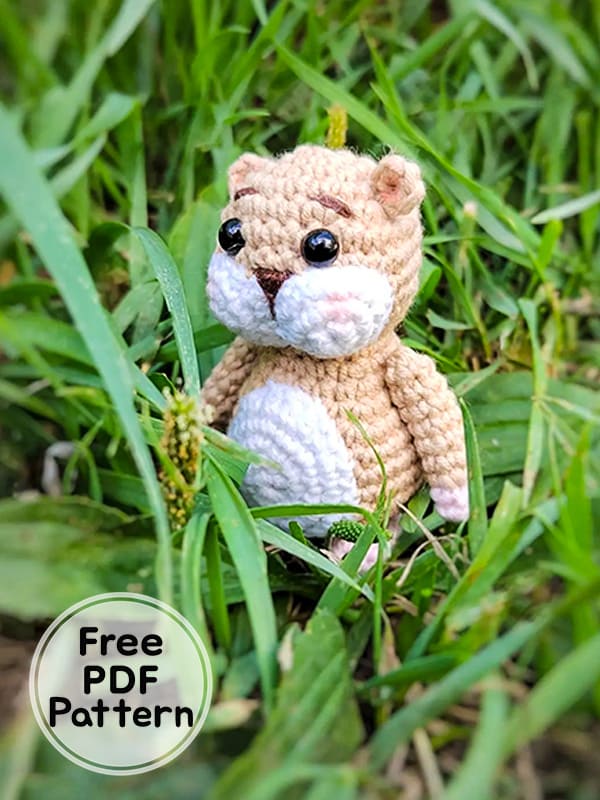 Crochet Hamster Amigurumi Free PDF Pattern