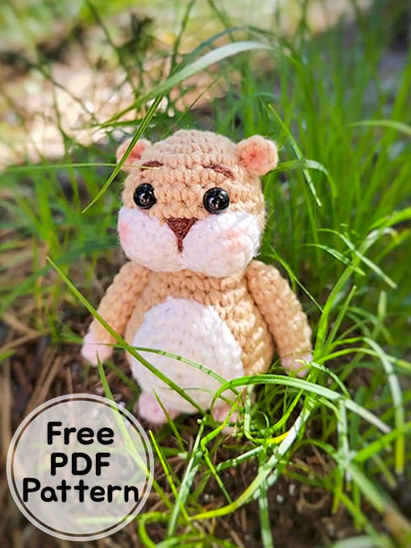 Crochet Hamster Amigurumi Free PDF Pattern