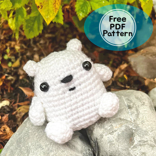 Crochet Ice Bear PDF Amigurumi Free Pattern