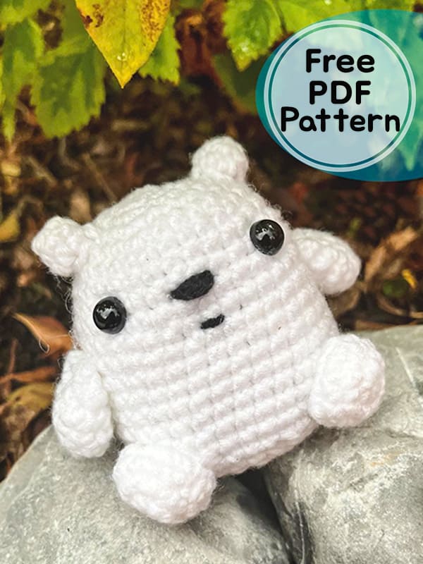 Crochet Ice Bear PDF Amigurumi Free Pattern