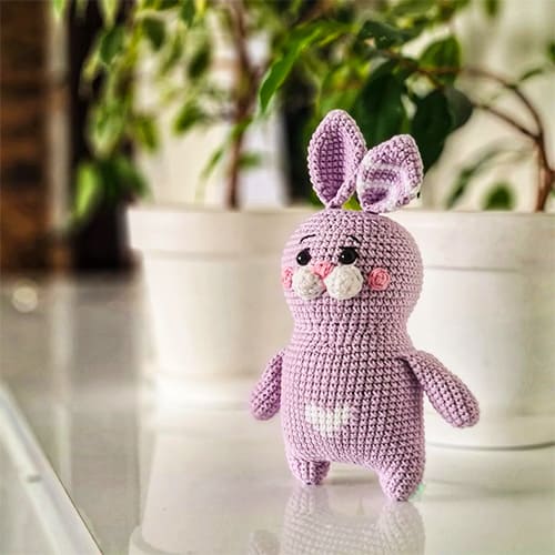 Crochet Love Bunny Amigurumi Free PDF Pattern