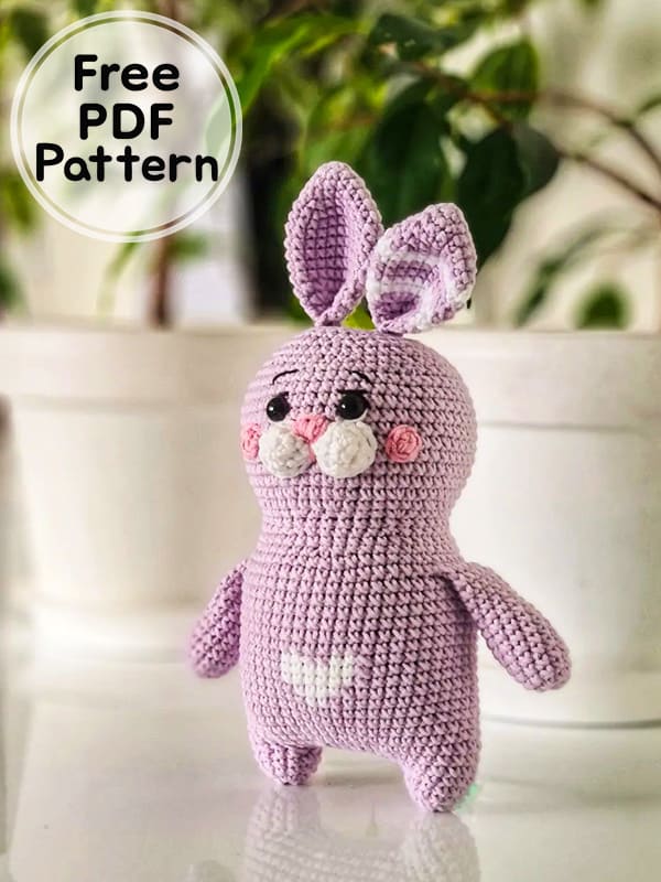 Crochet Love Bunny Amigurumi Free PDF Pattern