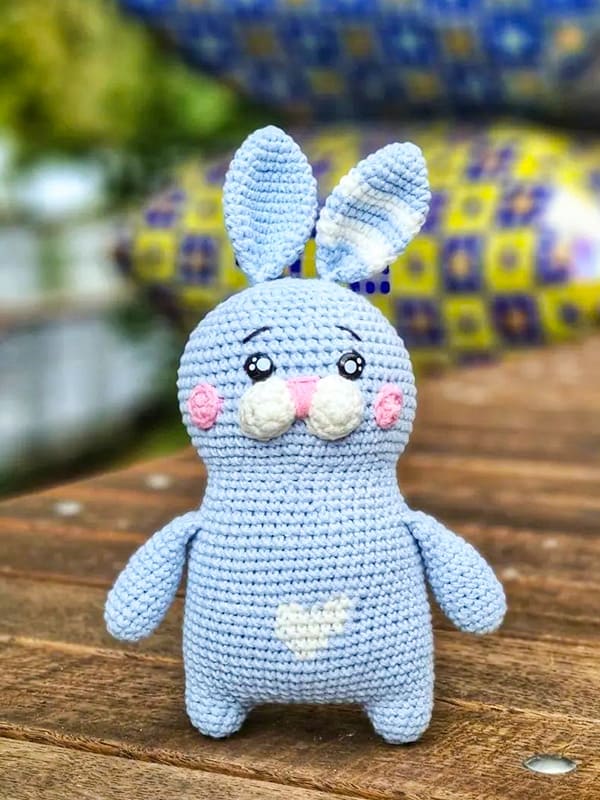 Crochet Love Bunny Amigurumi Free PDF Pattern