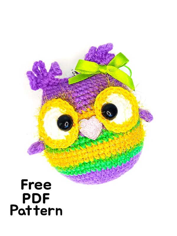 Crochet Owl Amigurumi Free PDF Pattern