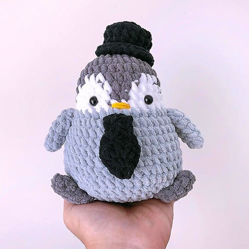 Crochet Penguin Amigurumi Free PDF Pattern