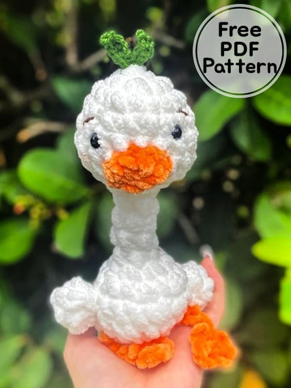 Crochet Plush Duck PDF Amigurumi Free Pattern