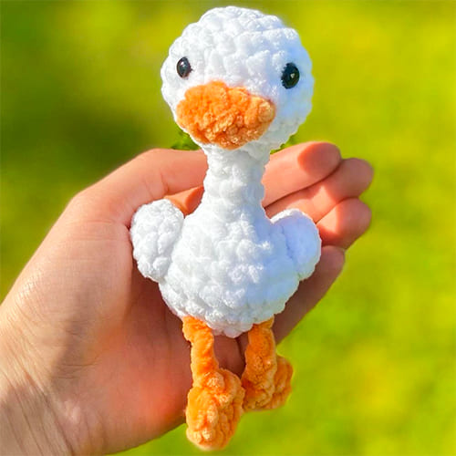 Crochet Plush Duck PDF Amigurumi Free Pattern