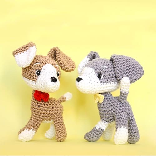 Crochet Puppy Amigurumi Free PDF Pattern