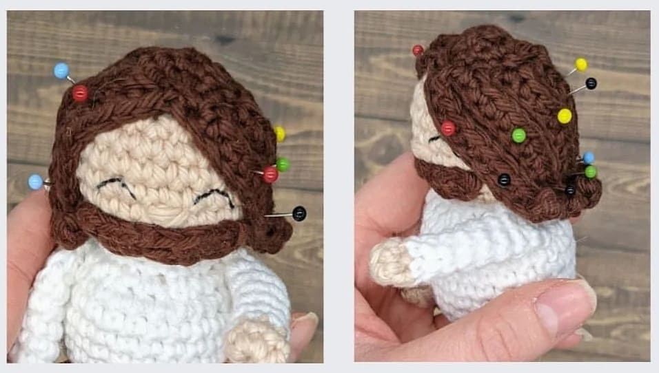 Jesus Christ Crochet Doll Amigurumi Free PDF Pattern