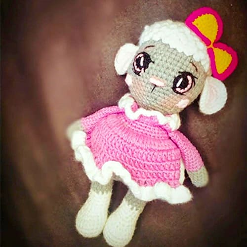 Suzzy The Crochet Sheep Amigurumi Free PDF Pattern