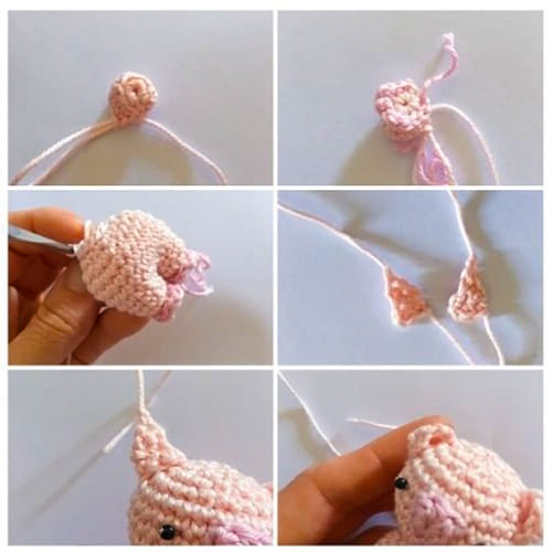 Amigurumi Little Pig PDF Free Crochet Pattern