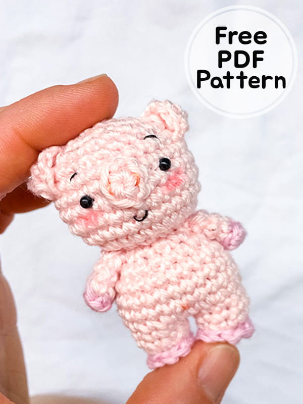Amigurumi Little Pig PDF Free Crochet Pattern