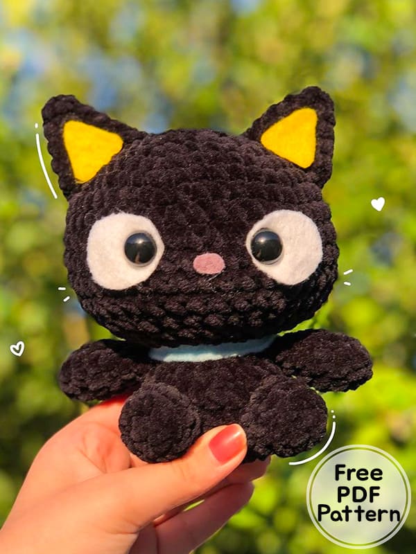 Crochet Cat Chocos Amigurumi PDF Free Pattern