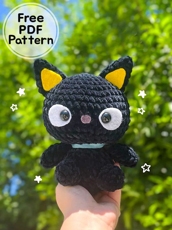 Crochet Cat Chocos Amigurumi PDF Free Pattern