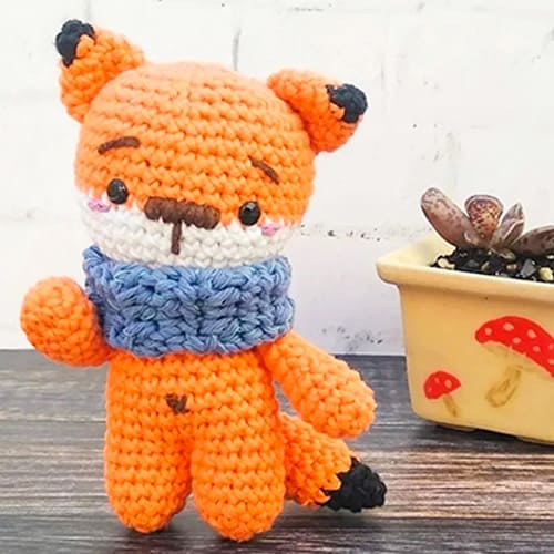 Crochet Fox Amigurumi PDF Free Pattern