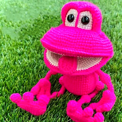 Crochet Frog Amigurumi PDF Free Pattern