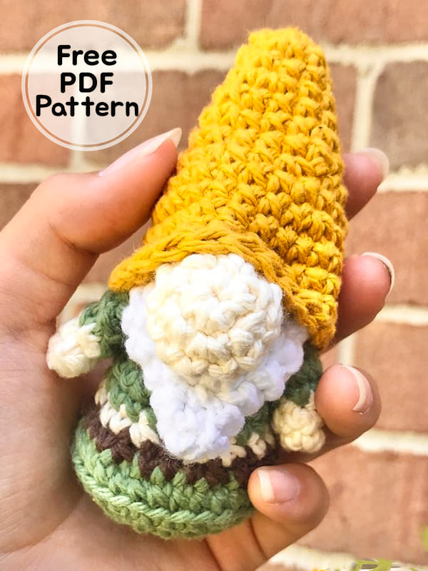 Crochet Gnome Amigurumi Free Pattern