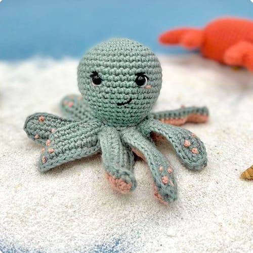 Crochet Octopus Calypso PDF Amigurumi Free Pattern