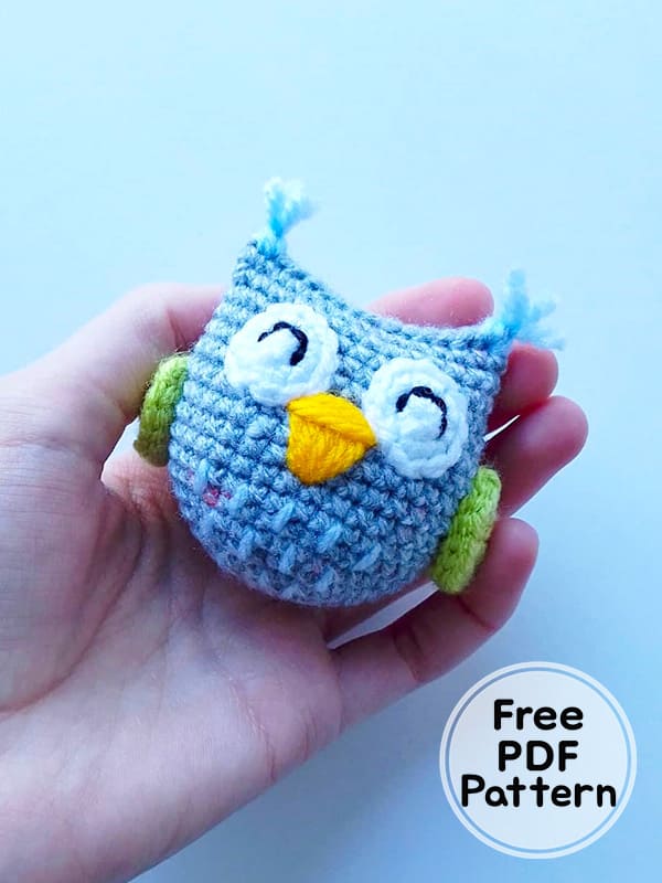 Crochet Owl Amigurumi PDF Free Pattern