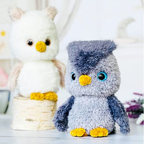 Crochet Plush Owl Amigurumi PDF Free Pattern