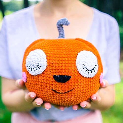 Crochet Pumpkin Free Amigurumi Pattern