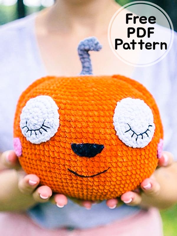 Crochet Pumpkin Free Amigurumi Pattern