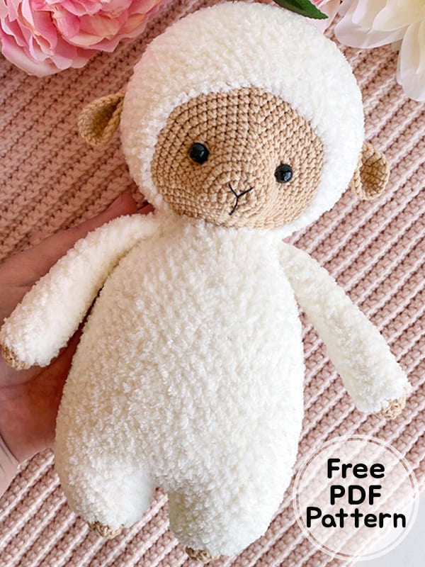 Crochet Sheep Bonnie Amigurumi Free PDF Pattern