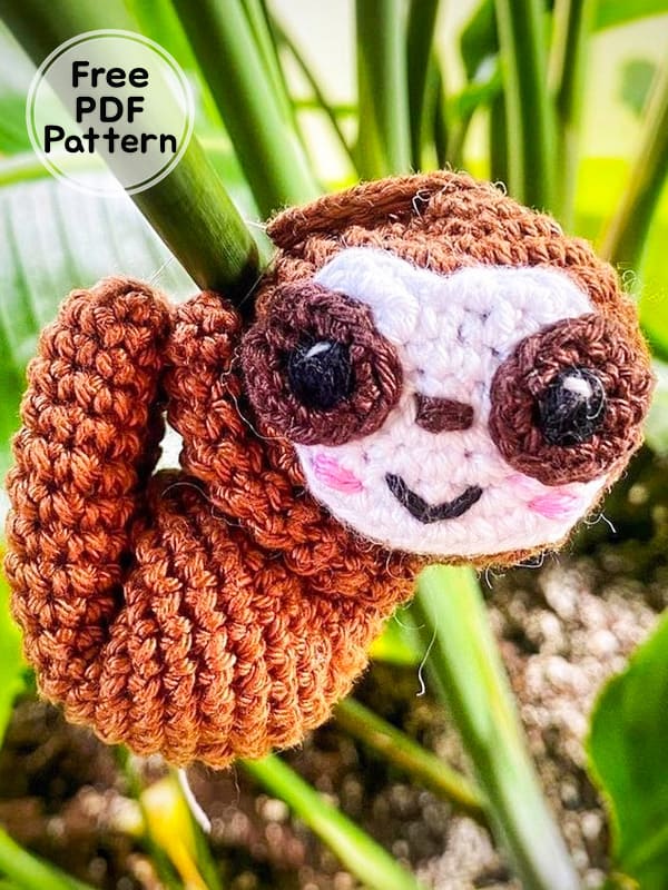 Crochet Sloth PDF Amigurumi Free Pattern