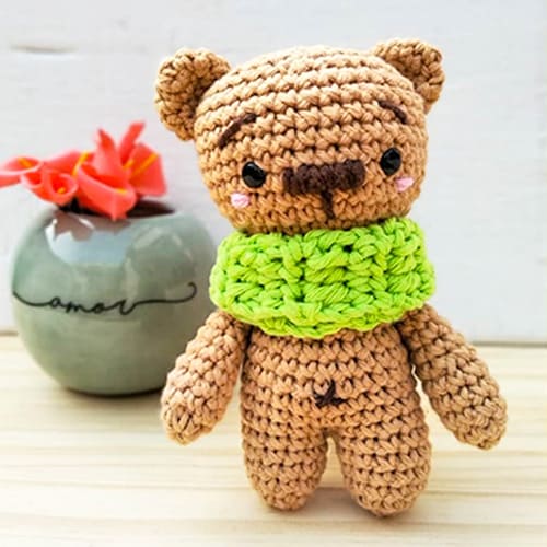 Crochet Teddy Bear Amigurumi Free PDF Pattern