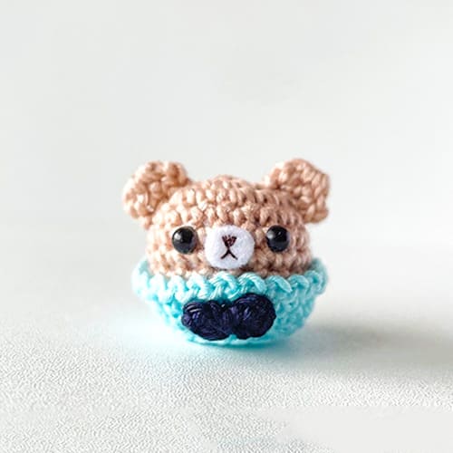 Kawaii Bear Amigurumi Free Crochet PDF Pattern