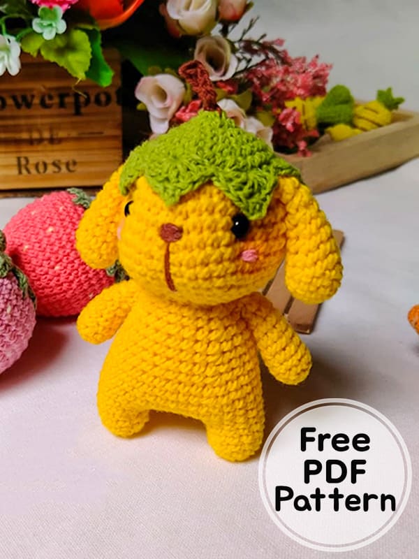 Kawaii Bunny Amigurumi Free Pattern