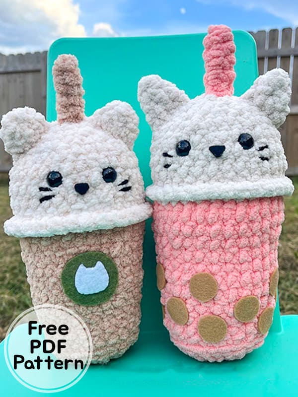 Kawaii Catpuccino PDF Amigurumi Free Crochet Pattern