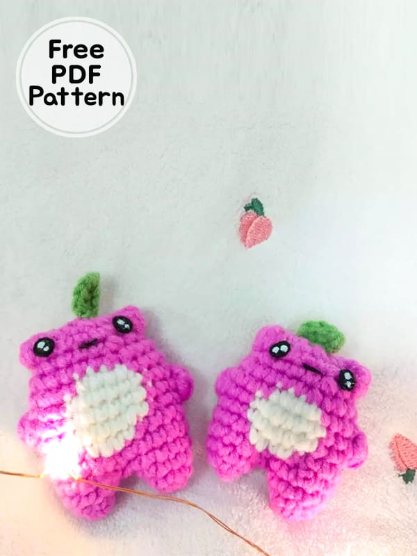 Kawaii Frog Amigurumi Free Crochet PDF Pattern