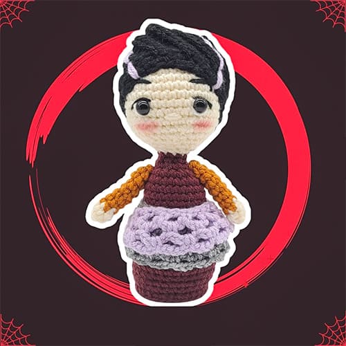Mary Sanderson Crochet Doll Amigurumi PDF Free Pattern