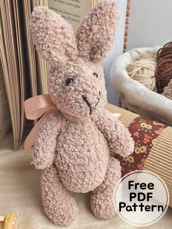 Mini Crochet Bunny Amigurumi Free PDF Pattern