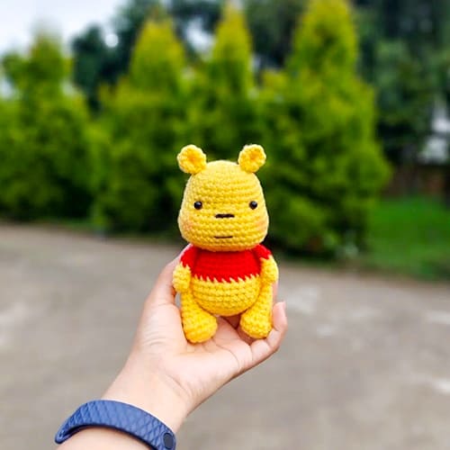 Winnie The Pooh Amigurumi Free Crochet Pattern