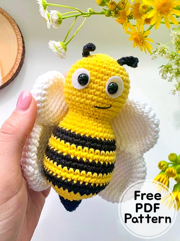Crochet Bee Chen Amigurumi Free PDF Pattern