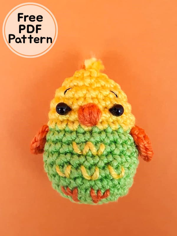 Crochet Bird Amigurumi Free PDF Pattern