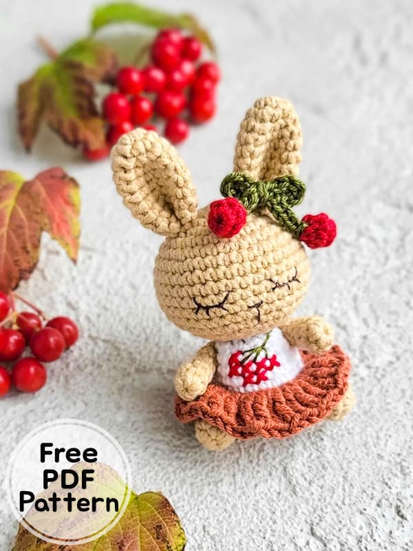 Crochet Bunny Kalynka Amigurumi Free PDF Pattern