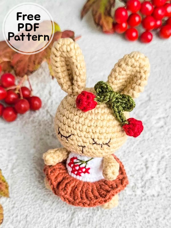 Crochet Bunny Kalynka Amigurumi Free PDF Pattern