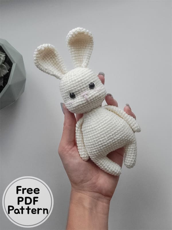 Crochet Bunny Roberto Amigurumi PDF Free Pattern